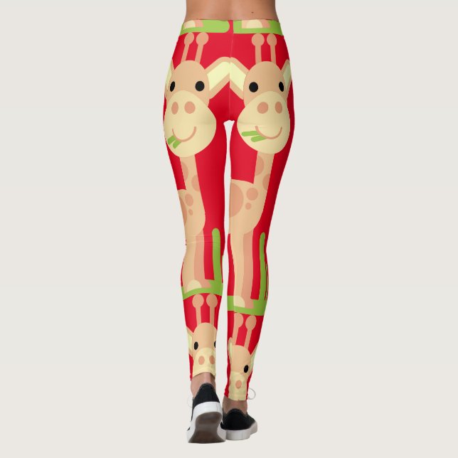 Legging Girafa Bonita Maçando Thunder_Cove (Verso)