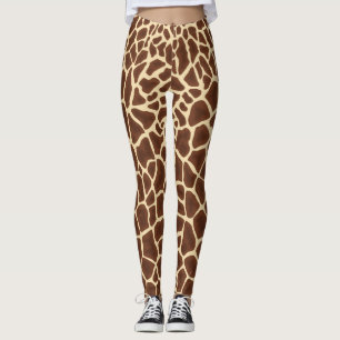 Legging Girafa nódoas pressões