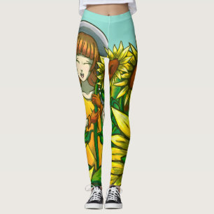 Legging Girassóis