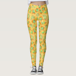Legging Girassóis Amarelos