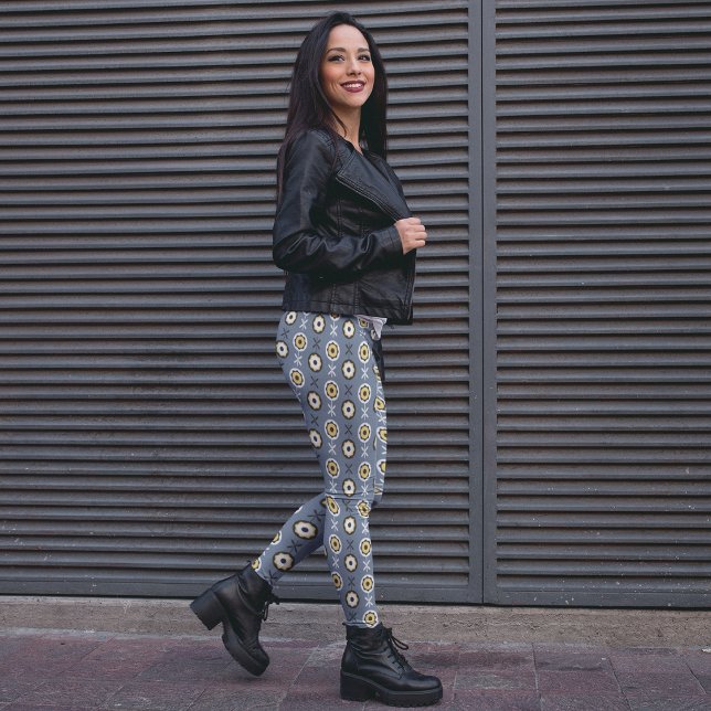 Legging girassóis escuros (Criador carregado)