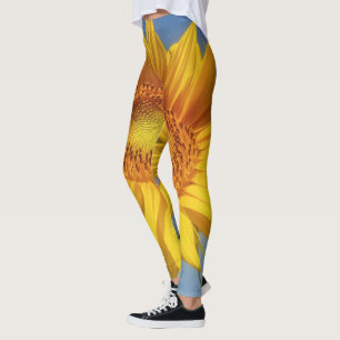Legging Girassol Amarelo