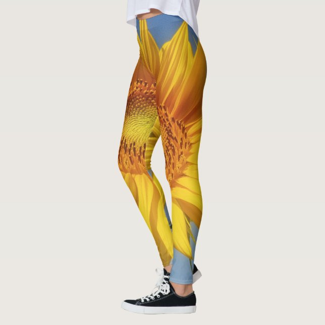 Legging Girassol Amarelo (Esquerda)