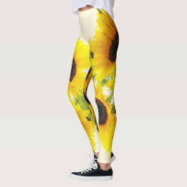 Legging Girassol Amarelo de Verão