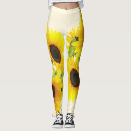 Legging Girassol Amarelo de Verão