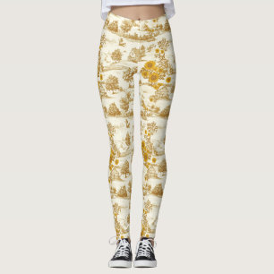 Legging Girassol Campo Vintage Toile Amarelo (3)