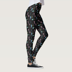 Legging Girls Archery - Girly Hearts Stars Archer