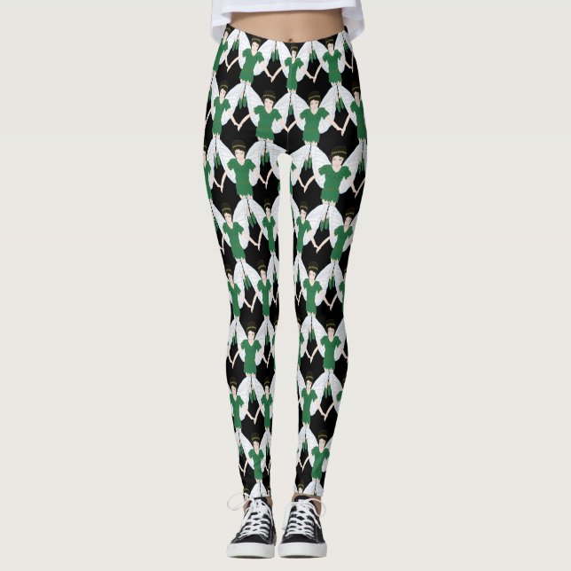 Legging Girls Irish Clover Fairy (Frente)