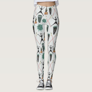 Legging Girly Floral Pattern
