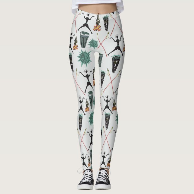 Legging Girly Floral Pattern (Frente)