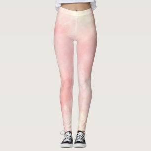 Legging Girly Pink Blush Peach