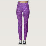 Legging Girly Sparkly Royal Purple Glitter<br><div class="desc">Esta design de menina e menina é perfeita para a menina feminina. Ele retrata a falsa brilho roxo brilhante e brilhante. É bonito, moderno, moderno e único. ***NOTA DE DESIGN IMPORTANTE: Para qualquer solicitação personalizada de design, como solicitações de produto correspondentes, alterações de cor, alterações de posicionamento ou qualquer outra...</div>