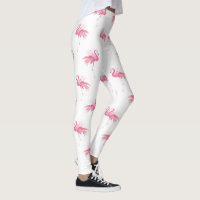 Girly Tropical Watercolor Flamingo