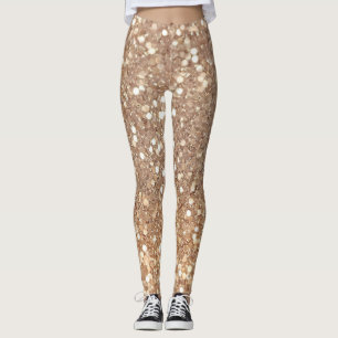 Legging Glam gold gliter