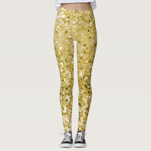Legging Glam gold gliter
