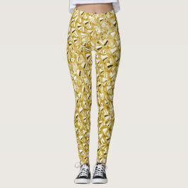 Legging Glam gold gliter
