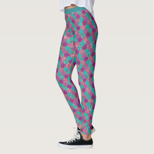 Legging Glitter Atormentado Escala de Sereia Pastel Gelão