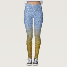 Legging Glitter de Cinza moderna