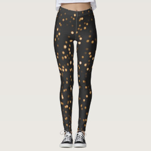 Legging Glitter do ouro