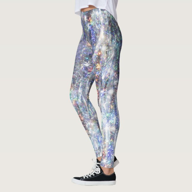 Legging Glitter Minúscula Holográfico (Esquerda)