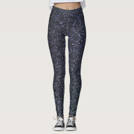 Legging Glitter preto chic Sparkle