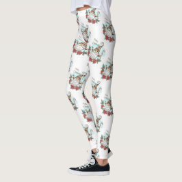 Legging Gnomos de Natal