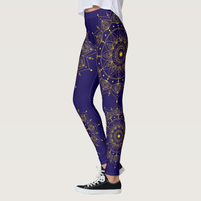 Legging Gold Mandala (Esquerda)