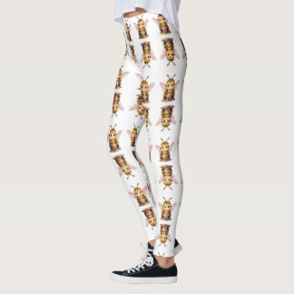 Legging Golden Bumblebee in Bloom Dance.10
