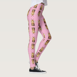 Legging Golden Bumblebee in Bloom Dance.10