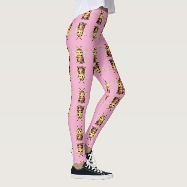 Legging Golden Bumblebee in Bloom Dance.10 (Direita)