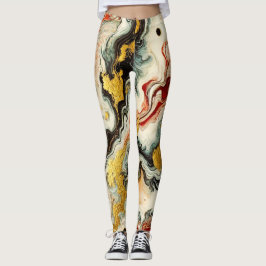 Legging Goldene Flüsse