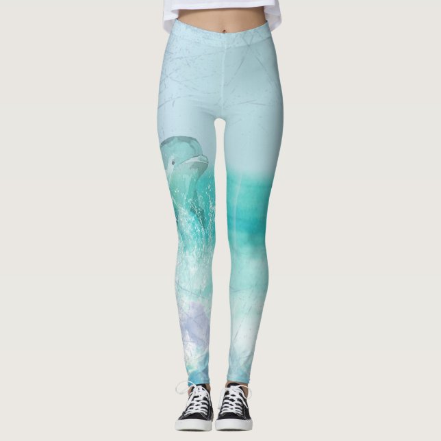 Legging Golfinho Splash (Frente)