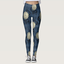 Legging Golpes gótico e crânios de T-S