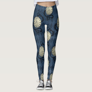 Legging Golpes gótico e crânios de T-S