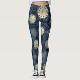 Legging Golpes gótico e crânios de T-S