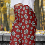 Legging Gorgeous Red e Black Mandela Pattern<br><div class="desc">Stand Out in Style: adicione um toque artístico ao seu guarda-roupa com estas vibrantes leggings de Mandala! O padrão colorido fará de você o centro da atenção onde quer que você vá. Perfeito para ioga, tarefas ou simplesmente se soltando no conforto, essas leggings o ajudarão a expressar seu estilo ousado...</div>