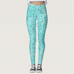 Legging Gotas aquamarinas