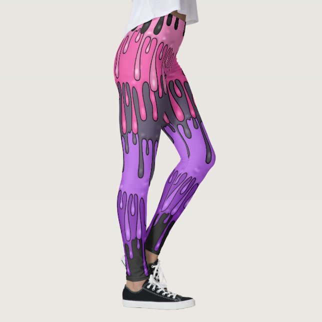 Legging Goth Derretido (Direita)