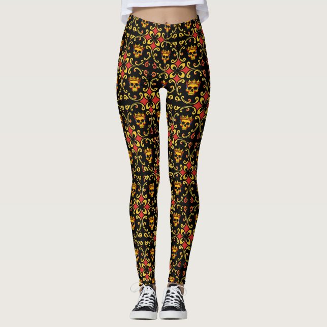 Legging Gótico Pop Art (Frente)