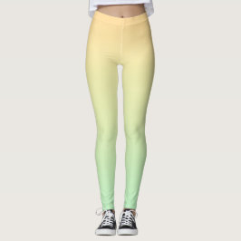 Legging Gradiente de Aquarela em Pastel Suave