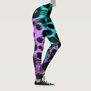 Legging Gradiente de Gato Selvagem