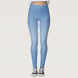 Legging Gradiente de marinho Azul Moderno Simples