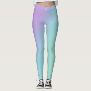 Legging Gradiente de Pastel Suave