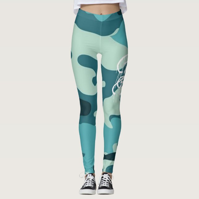 LEGGING GRAFFIT DRIPPING PAINT (Frente)