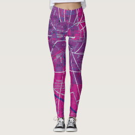 Legging Gráfico de Aviação