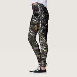 Legging Gráfico de Aviação