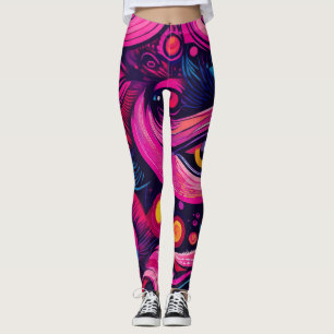 Legging Grafite Abstrato Bold, Urban, Street Chic