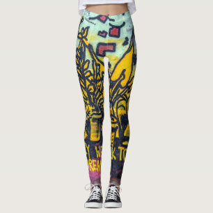 Legging Grafite de Arte Urbana