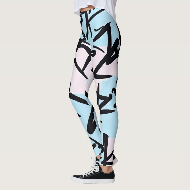Legging Grafite moderno (Esquerda)