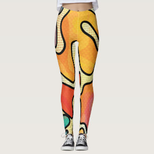 Legging Grafite Urbano: Textura De Arte Sem Costura.